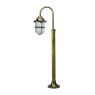LIDO LIGHT 105511 OUTDOOR BRASS BOLLARD LAMP 406