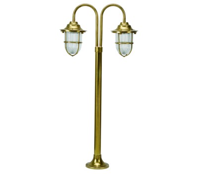 LIDO LIGHT 105528 OUTDOOR BRASS BOLLARD LAMP 406