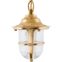 LIDO LIGHT 105681 OUTDOOR BRASS PENDANT LAMP 4074