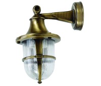 LIDO LIGHT 105733 OUTDOOR BRASS WALL LAMP 407