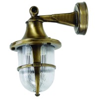 LIDO LIGHT 105733 OUTDOOR BRASS WALL LAMP 407