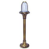 LIDO LIGHT 105787 OUTDOOR BRASS BOLLARD LAMP 410