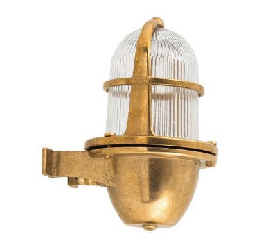 LIDO LIGHT 105834 OUTDOOR BRASS WALL LAMP 411
