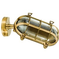 Фасаден аплик LIDO LIGHT 106050 OUTDOOR BRASS WALL LAMP 4151