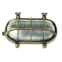 LIDO LIGHT 106125 OUTDOOR BRASS WALL LAMP 415