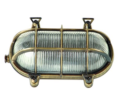 LIDO LIGHT 106125 OUTDOOR BRASS WALL LAMP 415
