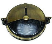 LIDO LIGHT 106206 OUTDOOR BRASS WALL LAMP 417
