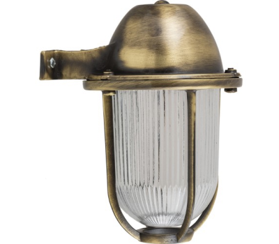 LIDO LIGHT 106349 OUTDOOR BRASS WALL LAMP 421