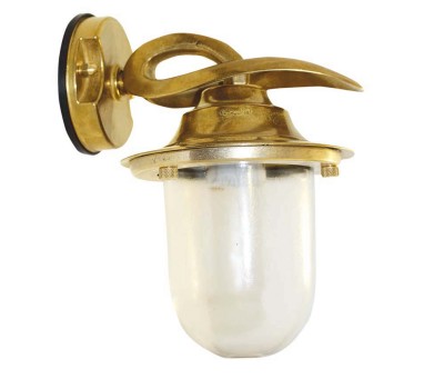 LIDO LIGHT 106395 OUTDOOR BRASS WALL LAMP 423М