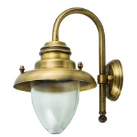 Фасаден аплик LIDO LIGHT 106461 OUTDOOR BRASS WALL LAMP 424