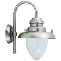 LIDO LIGHT 106464 OUTDOOR BRASS WALL LAMP 424