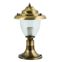 LIDO LIGHT 106664 OUTDOOR BRASS BOLLARD LAMP 428