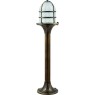 LIDO LIGHT 106732 OUTDOOR BRASS BOLLARD LAMP 432