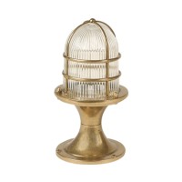 LIDO LIGHT 106750 OUTDOOR BRASS BOLLARD LAMP 432