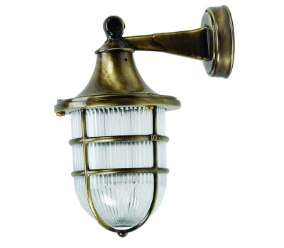 Фасаден аплик LIDO LIGHT 106770 OUTDOOR BRASS WALL LAMP 432