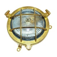 LIDO LIGHT 106788 OUTDOOR BRASS WALL LAMP 434