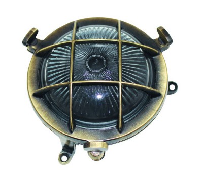 LIDO LIGHT 106799 OUTDOOR BRASS WALL LAMP 434
