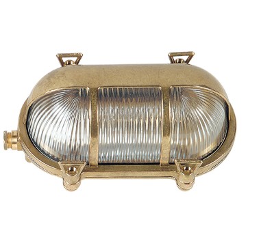 LIDO LIGHT 106808 OUTDOOR BRASS WALL LAMP 435