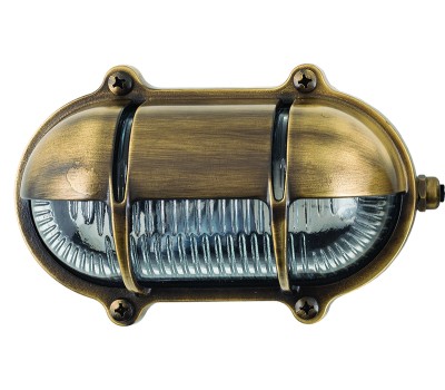 Фасаден аплик LIDO LIGHT 106842 OUTDOOR BRASS WALL LAMP 435-03