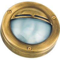 LIDO LIGHT 106890 OUTDOOR BRASS WALL LAMP 436