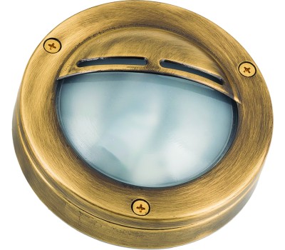 LIDO LIGHT 106890 OUTDOOR BRASS WALL LAMP 436