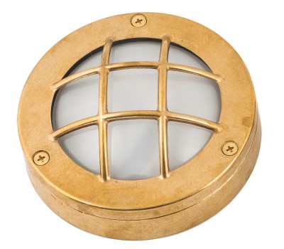LIDO LIGHT 106911 OUTDOOR BRASS WALL LAMP 437