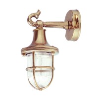 LIDO LIGHT 106987 OUTDOOR BRASS WALL LAMP 441