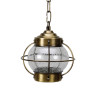 Градински пендел LIDO LIGHT 107081 OUTDOOR BRASS PENDANT LAMP 4474