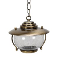 LIDO LIGHT 107186 OUTDOOR BRASS PENDANT LAMP 4484