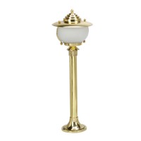 LIDO LIGHT 107190 OUTDOOR BRASS BOLLARD LAMP 448