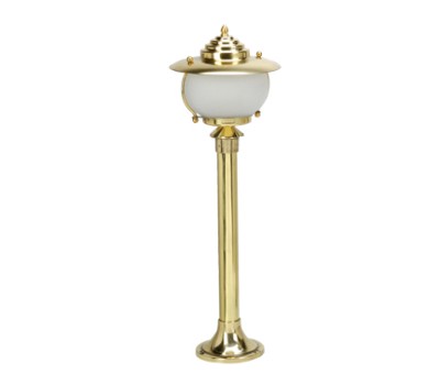 LIDO LIGHT 107190 OUTDOOR BRASS BOLLARD LAMP 448