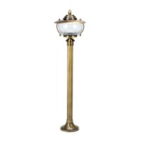 LIDO LIGHT 107204 OUTDOOR BRASS BOLLARD LAMP 448
