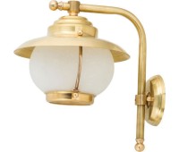 LIDO LIGHT 107240 OUTDOOR BRASS WALL LAMP 449