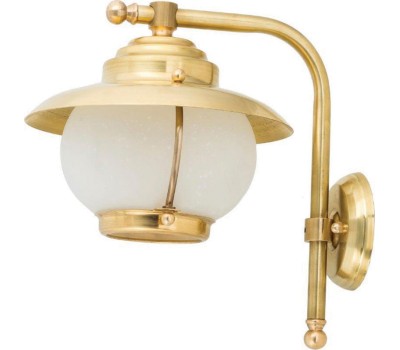LIDO LIGHT 107240 OUTDOOR BRASS WALL LAMP 449