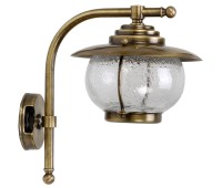 LIDO LIGHT 107249 OUTDOOR BRASS WALL LAMP 449