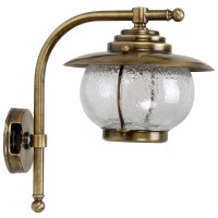 LIDO LIGHT 107249 OUTDOOR BRASS WALL LAMP 449
