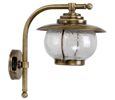 LIDO LIGHT 107249 OUTDOOR BRASS WALL LAMP 449