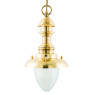 LIDO LIGHT 107256 OUTDOOR BRASS PENDANT LAMP 450