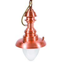 LIDO LIGHT 107268 OUTDOOR BRASS PENDANT LAMP 450