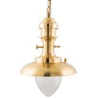 LIDO LIGHT 107269 OUTDOOR BRASS PENDANT LAMP 451
