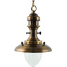 LIDO LIGHT 107292 OUTDOOR BRASS PENDANT LAMP 451