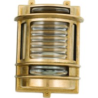 LIDO LIGHT 107329 OUTDOOR BRASS WALL LAMP 453