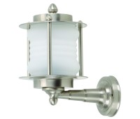 LIDO LIGHT 107451 OUTDOOR BRASS WALL LAMP 454