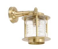 LIDO LIGHT 107456 OUTDOOR BRASS WALL LAMP 454