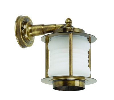 Фасаден аплик LIDO LIGHT 107482 OUTDOOR BRASS WALL LAMP 454K