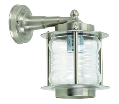 LIDO LIGHT 107485 OUTDOOR BRASS WALL LAMP 454K