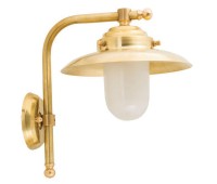 LIDO LIGHT 107555 OUTDOOR BRASS WALL LAMP 458