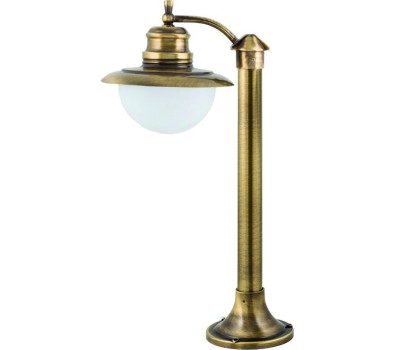 LIDO LIGHT 107605 OUTDOOR BRASS BOLLARD LAMP 463