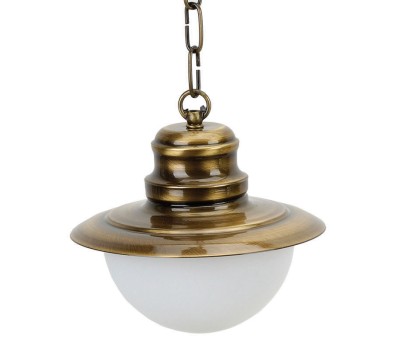 LIDO LIGHT 107650 OUTDOOR BRASS PENDANT LAMP 4634