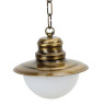 LIDO LIGHT 107650 OUTDOOR BRASS PENDANT LAMP 4634